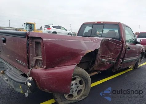 2000 Chevrolet Silverado 1500 Ls from USA, damaged, VIN 1GCEC14T2YE265041